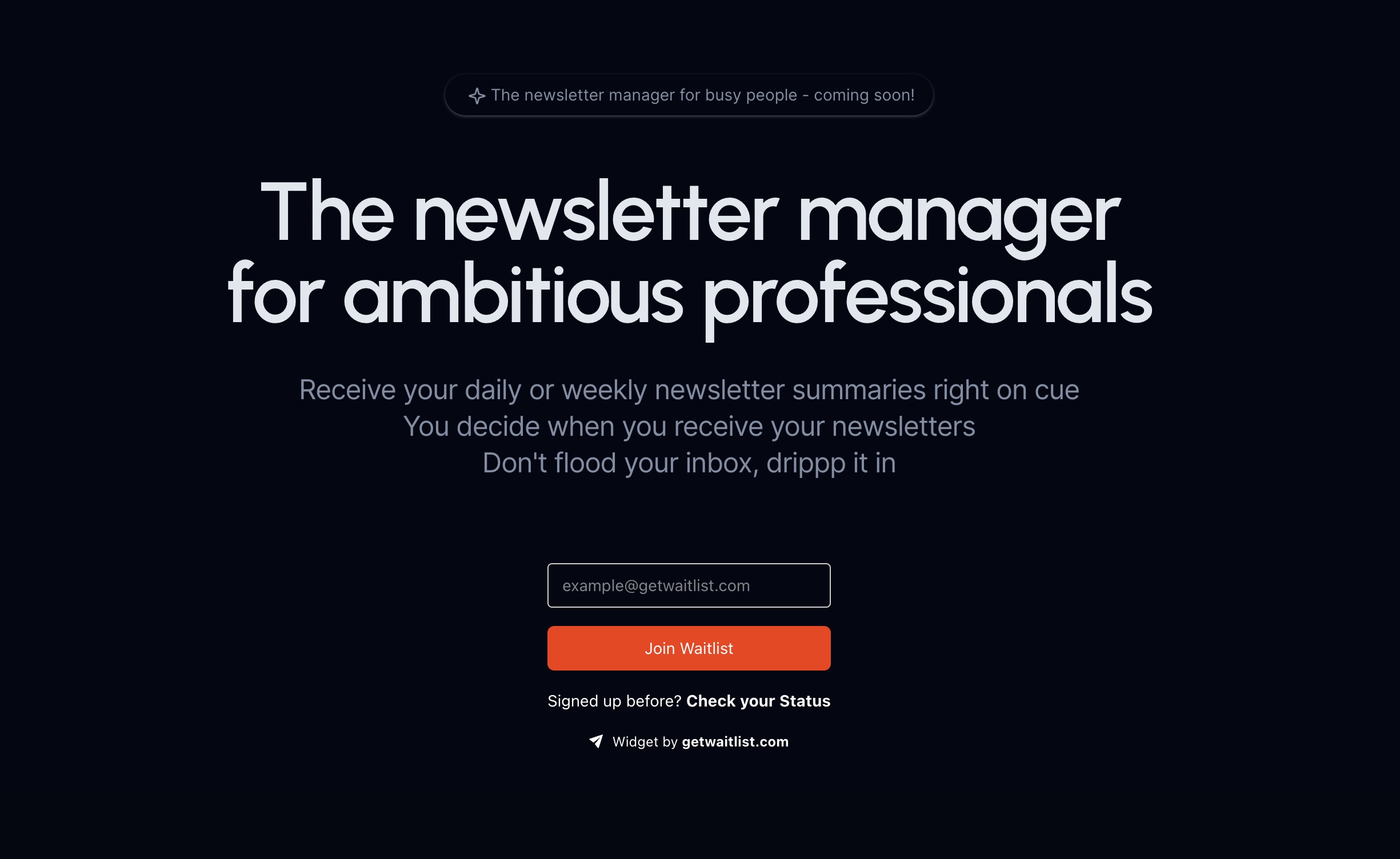 Cover Image for Waitlist